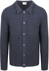 Suitable Kardigan Niebieski OS-BOIWO- RAWED-25.02 FCD Mid Blue 37404 