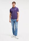 King Essentials The Rene Polo Shirt Purple Model / Voorkant