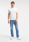 King Essentials The Rene Polo Shirt White Model / Voorkant