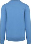 King Essentials The George Sweater Mid Blauw Product / Achterkant