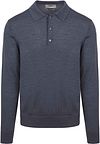 King Essentials The Robert Langærmet Poloshirt Merino Antraciet KM111030002-C003T