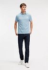King Essentials The Rene Polo Shirt Light Blue Model / Voorkant