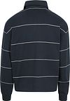 Koszulka polo Lyle & Scott Rugby w paski w kolorze granatowym Product / Achterkant