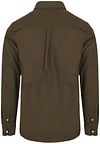 Lyle & Scott Shirt Plain Oxford Olive Product / Achterkant