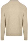 Maglione No Excess Jacquard Ecru Product / Achterkant