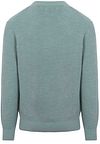 Marc O'Polo Pullover in misto lana blu acciaio Product / Achterkant