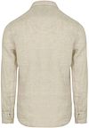 Marc O'Polo Shirt Linen Ecru Product / Achterkant