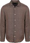 Køb Marc O'Polo Skjorte Brun Linned 5000012791-4443 + M23744742104-Q87 | Suitable