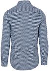 Koszula NZA Kawhie w paski z kołnierzykiem button-down w kolorze błękitnym Product / Achterkant