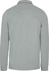 NZA Longsleeve Polo Hamton Piqué Grün Product / Achterkant