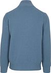 Sweter BOSS Half Zip Kurano w kolorze niebieskim Product / Achterkant