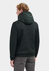 No Excess Jacket Knitted Sleeve Dark Green Model / Achterkant