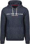 NZA Hoodie Diamond Logo Interlock Melange Icon Marin 25HN316-2608