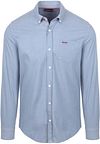 NZA Shirt James Twill Melange Bleu 25HN500-2619 commander en ligne | Suitable