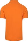 Steppin' Out Polo Piqué Klassisk Orange Product / Achterkant