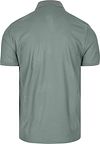 Polo State of Art Leafs Jade modern fit de piqué verde Product / Achterkant