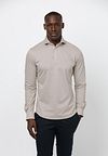 Profuomo Camiche Polo Shirt Beige Model / Voorkant
