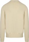 Pullover BOSS Kanovano bianco sporco Product / Achterkant