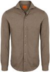 Suitable Sorona Overhemd Dark Taupe