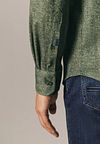 State Of Art Overhemd Jersey Herringbone Groen Model / Detail