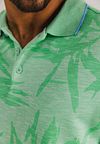 State of Art Poloshirt Faded Leaf Grøn Model / Detail