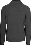 Steppin' Out Pull Half Zip Laine Merino Anthracite Product / Achterkant