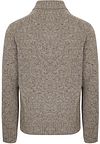 Suitable Jersey Cuello Chal Tweed Taupe Product / Achterkant