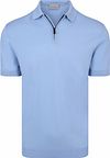 Suitable Knitted Polo Demi-Zip Dan Bleu Clair commander en ligne | SPE26106DA31ST-Lightblue | Suitable Luxembourg