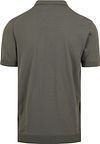 Suitable Polo Half Zip Zielone Product / Achterkant