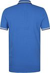 Suitable Poloshirt Brick Mid Blau Product / Achterkant