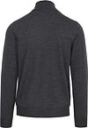Suitable Pull Col Roulé Merino Anthracite Product / Achterkant