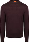 Suitable Maglione Bordeaux PU-MRI-O-25-BO 4E6005 bordeaux