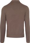 Suitable bawełniana koszulka polo Compact Taupe Product / Achterkant