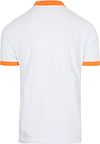 Sun68 Pikétröja Big Stripe Fluo Vit Product / Achterkant