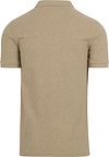Superdry Klassisk Poloskjorte Melange Beige Product / Achterkant