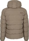 Superdry Pufferjakke Hooded Greige Product / Achterkant