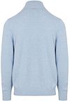Sweter Steppin' Out Half-Zip Colin w kolorze błękitnym Product / Achterkant