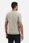 T-Shirt de punto No-Excess en color arcilla Model / Achterkant