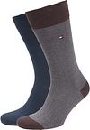Tommy Hilfiger Chaussettes Lot de 2 Paires Birdseye Bordeaux Marine commander en ligne | 701226104-025 | Suitable Luxembourg