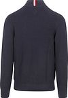 Tommy Hilfiger Cardigan Structure Marine Product / Achterkant