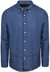 Tommy Hilfiger Skjorta Linne Indigo Blå MW0MW41530-C3I