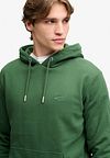 Superdry Hoodie Logo Essential Rich Boston Green Model / Voorkant