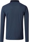 Polo de manga larga CASAMODA con textura, azul marino Product / Achterkant