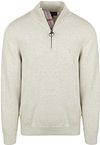 Barbour Genser Half Zip Greige MKN1074-BE13
