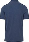 Scotch And Soda Melange Polo Donkerblauw Product / Achterkant