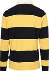 McGregor Rugbyshirt Marine Jaune Rayé Product / Achterkant