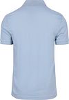 BOSS Polo Passerzip Half Zip Bleu Clair Product / Achterkant