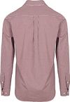 Camicia in popeline a quadri rossa Steppin' Out Product / Achterkant