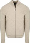 CASAMODA Gilet Zippé Hybride Matelassé Taupe 16126051-8700 commander en ligne | Suitable