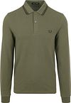 Fred Perry Longsleeve Polo Green W49 M3636-W49 order online | Suitable
